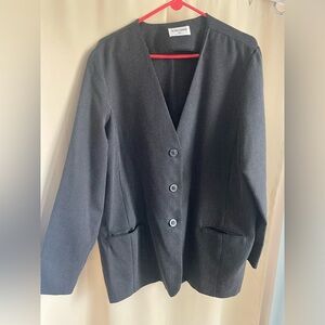 Alfred Dunner size 20 black/white suit jacket